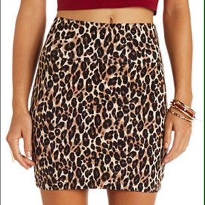 COPY - Charlotte Russe Cheetah Print Skirt